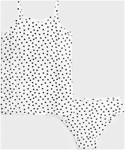 Комплект трикотажный майка трусы PLAYTODAY / 103236926 - вид 2