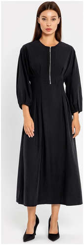 Платье женское из вискозы в черном оттенке Mark Formelle / 103166542
