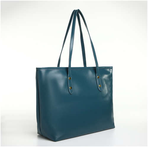 Сумка женская на молнии, цвет синий / 103202472 - вид 2