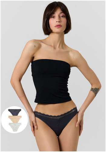 Трусы слипы женские в наборе, 3 шт. Mark Formelle 103240894