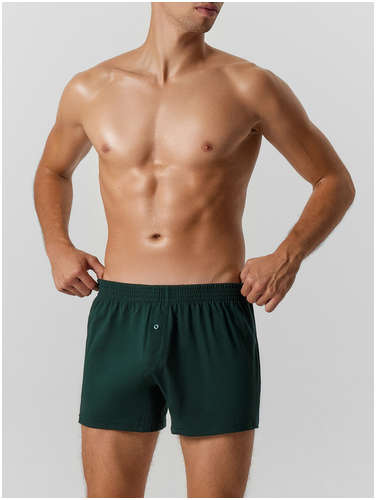 Трусы шорты мужские зеленые Mark Formelle / 103235878 - вид 2