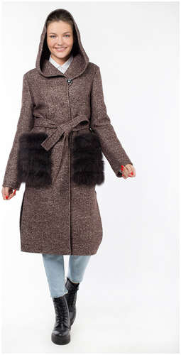 Пальто женское утепленное (пояс) EL PODIO / 103157775