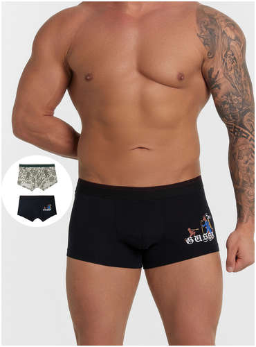 Трусы боксеры мужские в наборе, 2 шт Mark Formelle 103219594