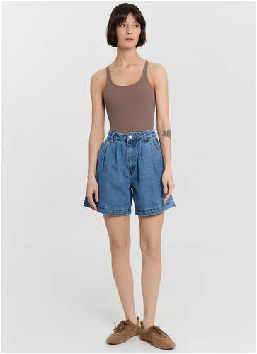 Шорты женские джинсовые синие Mark Formelle 103240981