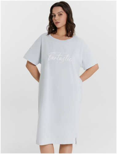 Сорочка ночная женская голубая Mark Formelle 103235726