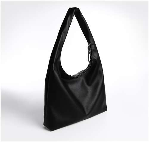 Сумка женская textura, мешок, большой размер, цвет черный / 103153504 - вид 2