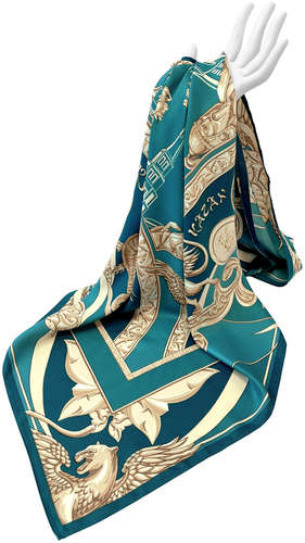 Платок ″Казань драгоценная″ 90*90 Русские в моде / 103206754 - вид 2