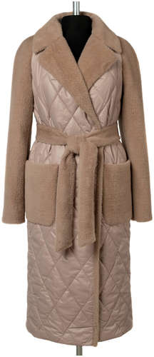 Пальто женское утепленное (пояс) EL PODIO / 103162266 - вид 2