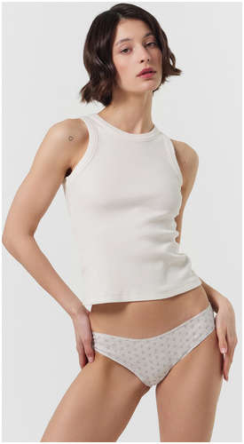 Трусы слипы женские серые с принтом Mark Formelle 103220442