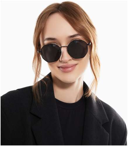 Очки солнцезащитные uv 400, дужка 14 см, ширина 11.7 см, линза 4.7×5 см onesun / 103235154 - вид 2