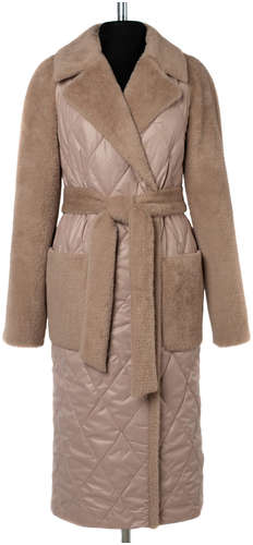 Пальто женское демисезонное (пояс) EL PODIO / 103162300 - вид 2