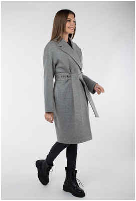 Пальто женское демисезонное (пояс) EL PODIO / 10386640 - вид 2
