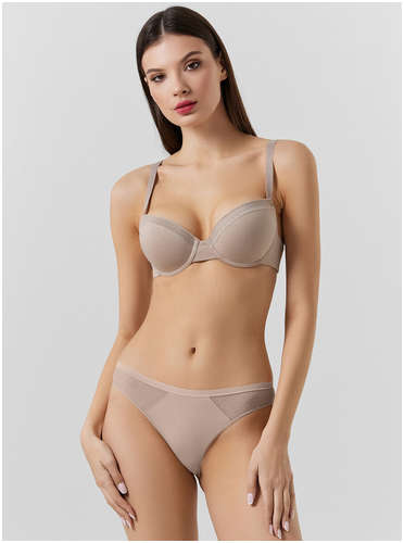 Бюстгальтер женский бежевый Mark Formelle / 103236493 - вид 2