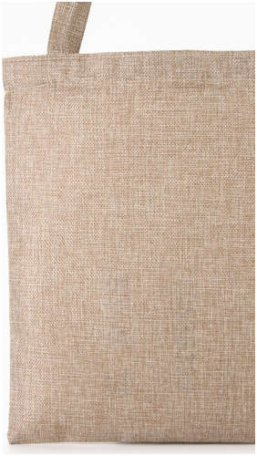 Сумка-шопер на молнии, бежевая / 103223058 - вид 2