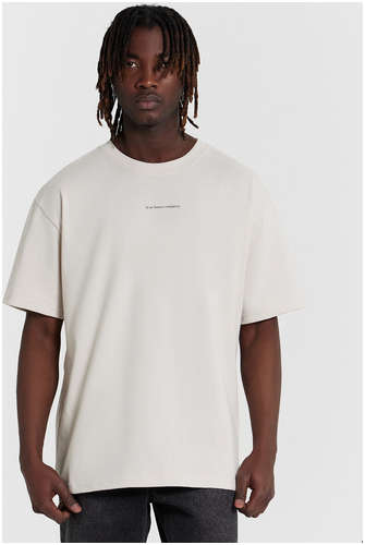 Футболка мужская кремвая с надписью Mark Formelle / 103233202 - вид 2