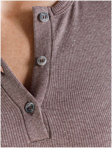 Джемпер кофейный VILATTE / 103232246 - вид 2