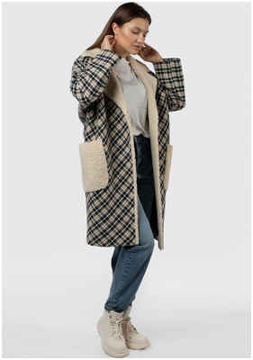 Пальто женское утепленное (пояс) EL PODIO / 103106307 - вид 2