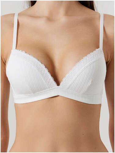 Бюстгальтер женский белый Mark Formelle 103236435