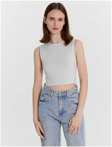Топ женский серый укороченный Mark Formelle 103238824