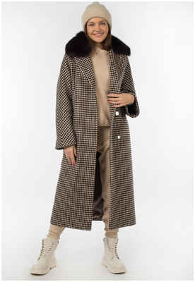 Пальто женское утепленное (пояс) EL PODIO / 103106013 - вид 2
