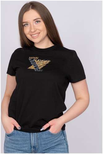 Футболка женская Let's go / 103223742 - вид 2