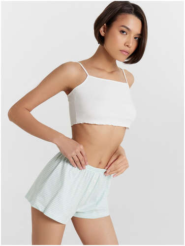 Шорты домашние женские в голубую полоску Mark Formelle 103233231