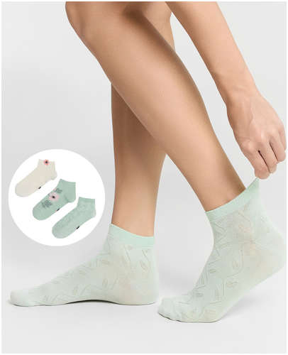 Носки женские короткие в наборе, 3 пары Mark Formelle 103238729