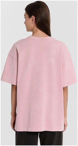 Футболка женская розовая с обработкой эйсид Mark Formelle / 103239975 - вид 2
