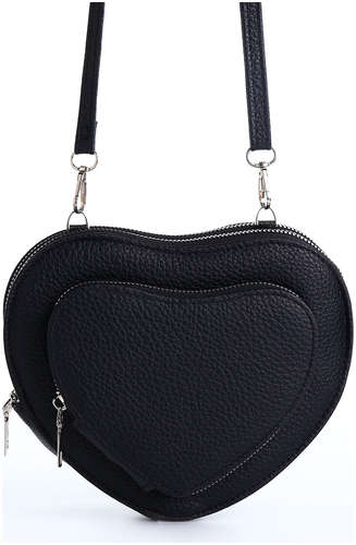 Сумка женская кросс-боди на молнии, цвет черный / 103211796 - вид 2