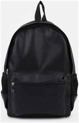 Рюкзак на молнии, цвет чёрный TEXTURA 10398727