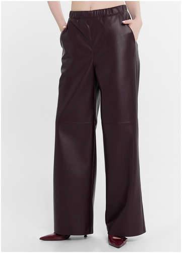 Брюки женские в винно-красном цвете Mark Formelle / 103211219 - вид 2