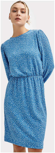 Платье женское синее с принтом Mark Formelle 103176618
