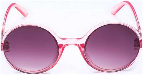 Очки солнцезащитные женские onesun, uv 400, дужка 14.5 см, ширина 14.5 см, 5.5×5.5 см, розовые / 103152428 - вид 2