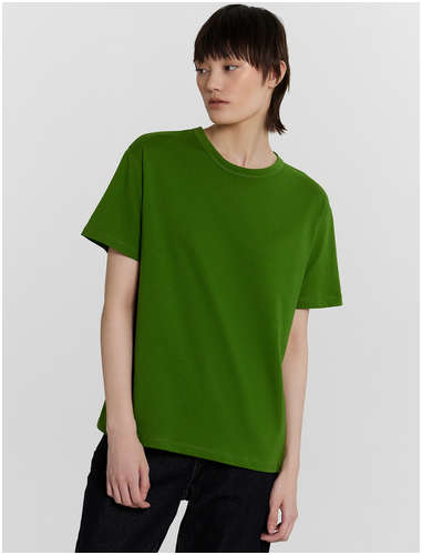 Футболка женская зеленая Mark Formelle / 103230267 - вид 2