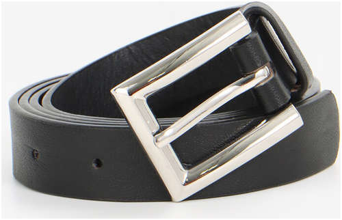 Ремень женский, ширина 2.3 см, пряжка металл, черный / 103241509 - вид 2