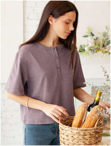 Футболка кофейный VILATTE 103232239