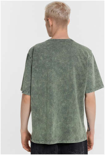 Футболка мужская зеленая с обработкой эйсид Mark Formelle / 103240003 - вид 2