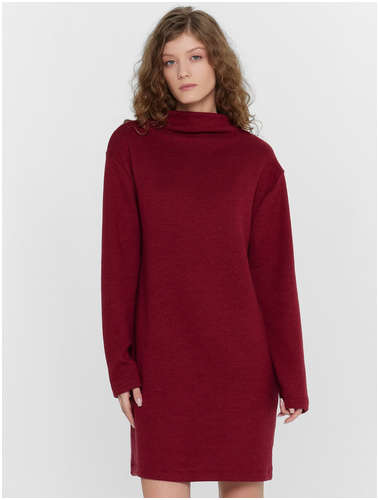 Платье женское мини в вишнево-красном цвете Mark Formelle / 103210961 - вид 2