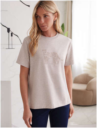 Футболка кофейный VILATTE 103242270