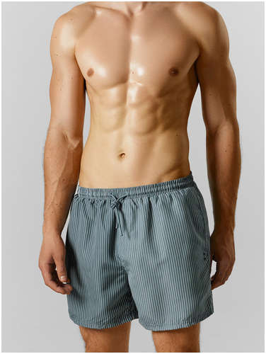 Плавательные шорты мужские в полоску Mark Formelle / 103230262 - вид 2