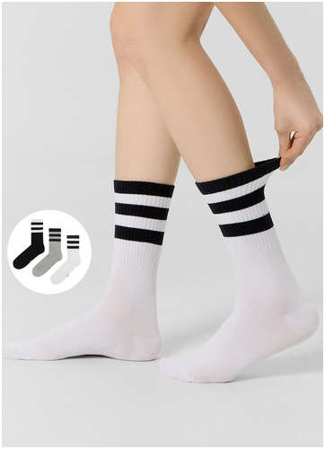 Носки женские высокие в наборе, 3 пары Mark Formelle 103235932