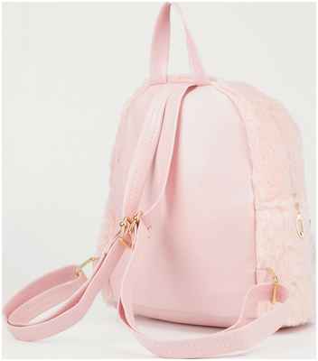 Рюкзак детский, отдел на молнии, наружный карман, цвет розовый / 10333015 - вид 2