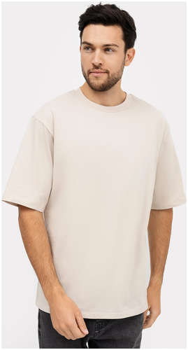 Однотонная хлопковая футболка в оттенке Mark Formelle 103168614