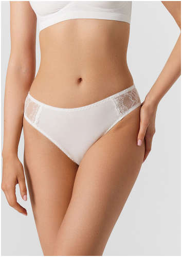 Трусы женские белые с кружевными вставками Mark Formelle / 103226172 - вид 2