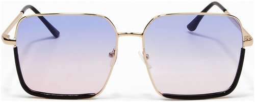 Очки солнцезащитные uv 400, дужка 13.5 см, ширина 12.8 см, линза 5.5×6 см onesun 103235189