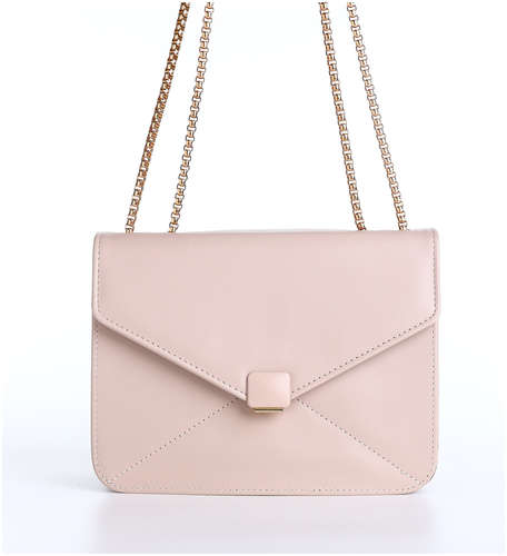 Сумка женская на магните, маленький размер, цвет бежевый / 103211798 - вид 2