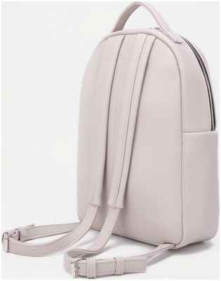 Рюкзак на молнии textura, наружный карман, цвет серо-бежевый / 1031326 - вид 2
