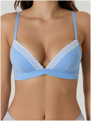 Бюстгальтер женский голубой Mark Formelle 103239045