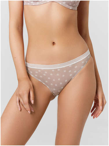 Трусы слипы женские розовые в горошек Mark Formelle / 103224645 - вид 2