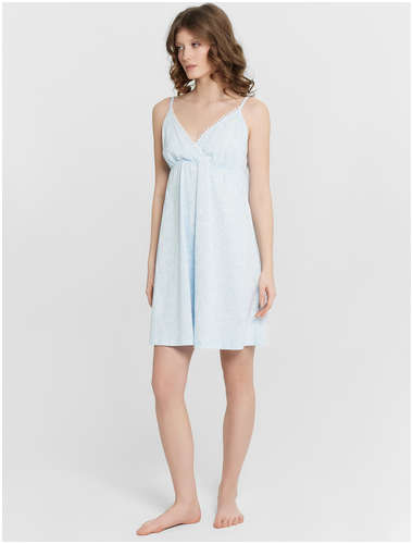 Сорочка ночная женская голубая Mark Formelle / 103223749 - вид 2